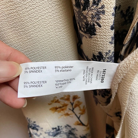 DEX floral belted duster  cardigan lightweight jacket Sz X (One size) - Picture 10 of 13